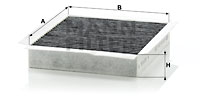 EM-40181 - Cabin Air Filter CUK 2338