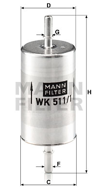 EM-20102 - Fuel Filter WK 511/1