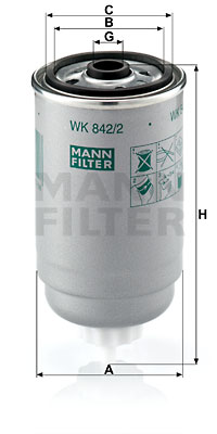 EM-20105 - Fuel Filter WK 842/2