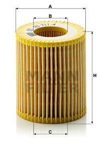 EM-10139 - Oil Filter HU 711/4 x