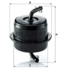 EM-20106 - Fuel Filter WK 76