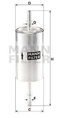 EM-20107 - Fuel Filter WK 614/46