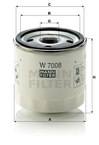 EM-10145 - Oil Filter W 7008