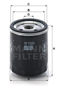 EM-10146 - Oil Filter W 7020