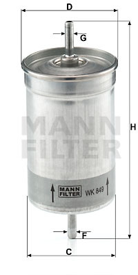 EM-20109 - Fuel Filter WK 849