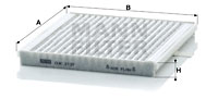 EM-40204 - Cabin Air Filter CUK 2137