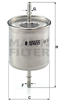 EM-20111 - Fuel Filter WK 822/2
