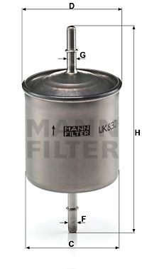 EM-20114 - Fuel Filter WK 832/2
