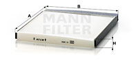 EM-40206 - Cabin Air Filter CU 2855