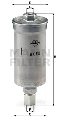 EM-20117 - Fuel Filter WK 618