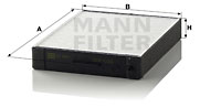 EM-40214 - Cabin Air Filter CU 2647
