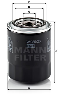 EM-10156 - Oil Filter W 930/26