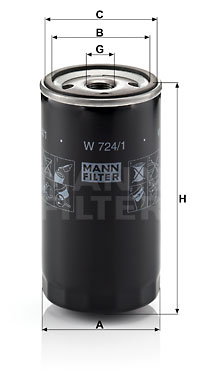 EM-10158 - Oil Filter W 724/1