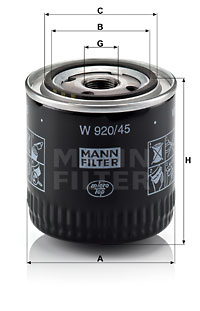 EM-10161 - Oil Filter W 920/45