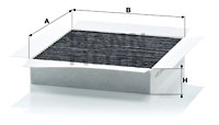 EM-40231 - Cabin Air Filter CUK 2032