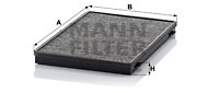 EM-40234 - Cabin Air Filter CUK 3943
