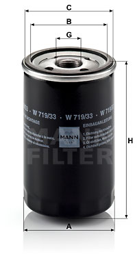 EM-10169 - Oil Filter W 719/33