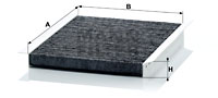EM-40236 - Cabin Air Filter CUK 2422