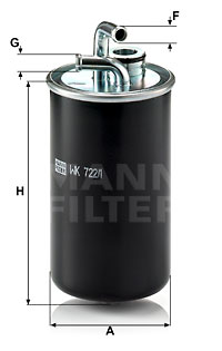 EM-20139 - Fuel Filter WK 722/1