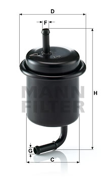 EM-20140 - Fuel Filter WK 614/47
