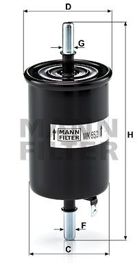 EM-20145 - Fuel Filter WK 55/2
