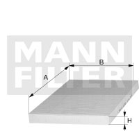 EM-40258 - Cabin Air Filter CU 2333