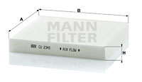 EM-40266 - Cabin Air Filter CU 2345