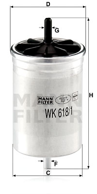 Fuel Filter WK 618/1