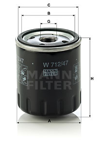 EM-10181 - Oil Filter W 712/47